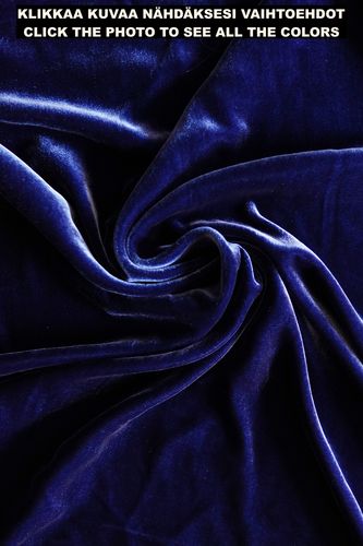 Silk velvet