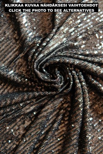 Stretching sequin fabric