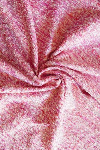 Tweed boucle "chanel" pink
