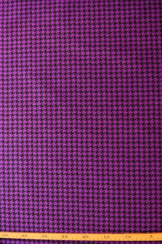 Silk jacquard doubleface purple