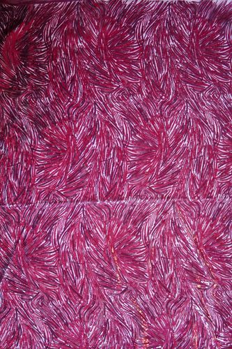 Sequin embroidered tulle fabric burgundy
