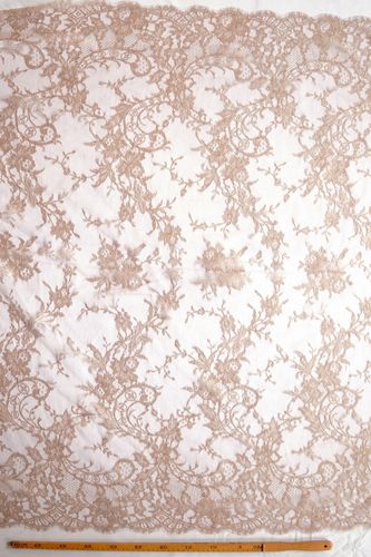Chantilly lace pink-gold