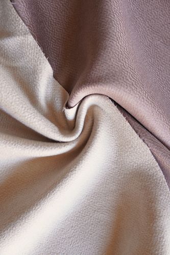 Cashmere fabric dusty pink- ivory