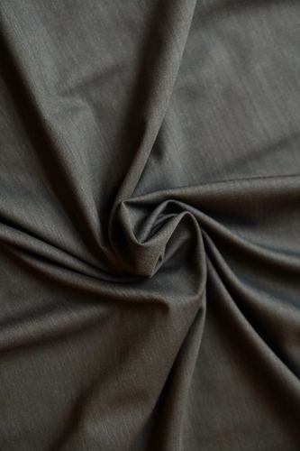 Suiting wool melange dark grey
