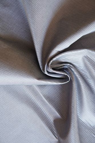 Silk fabric light grey