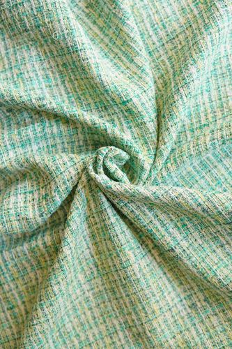Tweed boucle "chanel" vaaleanvihreä
